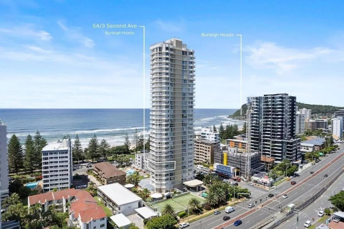 Apartament Ocean View Coastal Haven In Burleigh Heads Gold Coast